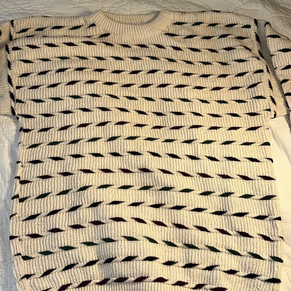 Vintage 90s American Crew Club Sweater Sz L - Picture 1 of 9